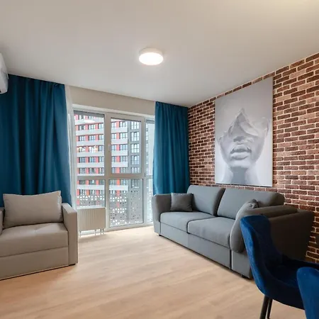 Apartment Petrovdom 12-95 Loft At Rc Kvartet, 16г Vasyl Lypkivskyi Street Kyiv
