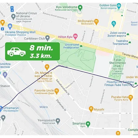 Petrovdom 12-95 Loft At Rc Kvartet, 16г Vasyl Lypkivskyi Street Apartment Kyiv